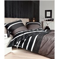 Janine Bettwäsche "J. D. 8468" 2 Stk. tlg. Bettwäsche im Streifen-Design in verschiedenen Qualitäten von Janine