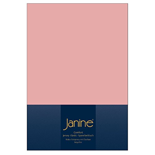 Janine Elastic-Jersey-Spannbetttuch 5002 Fb 31 zartmauve 180x200 - 200x220 von Janine Design