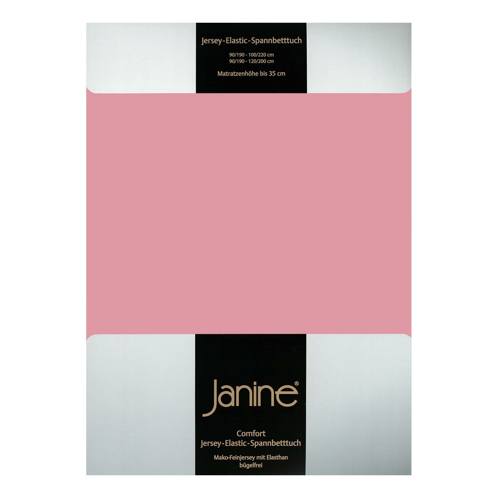 Janine Jersey Elastic Spannbetttuch von Janine