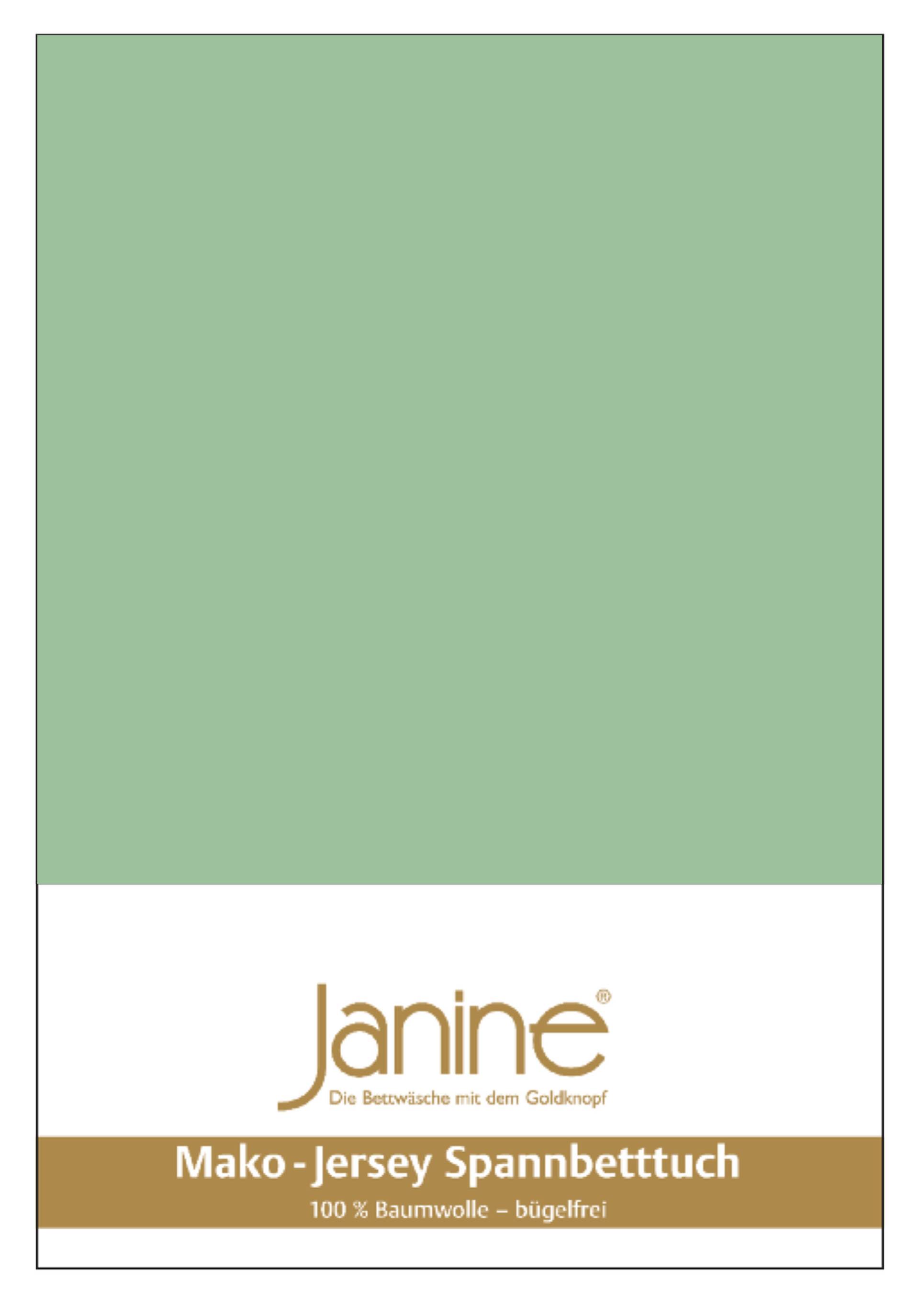 Janine Mako Jersey Spannbetttuch Bettlaken 140-160x200 cm OVP 5007 26 lind Janine Mako Jersey Spannbetttuch Bettlaken 140-160x200 cm OVP 5007 26 lind von Janine Design GmbH
