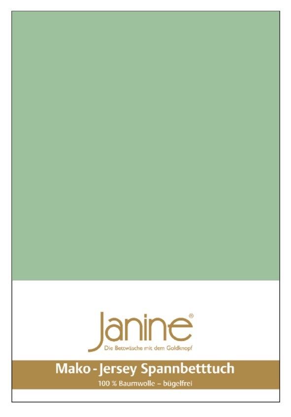 Janine Mako-Jersey Spannbetttuch Spannbettlaken 100% naturreine Baumwolle 180-200cm x 200cm 26 lind Janine Mako-Jersey Spannbetttuch Spannbettlaken 100% naturreine Baumwolle 180-200cm x 200cm 26 lind von Janine Design GmbH