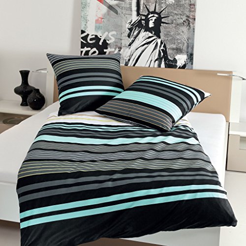 Janine Mako-Satin-Bettwäsche J.D. 8464 240x220 cm + 2X 80x80 cm Janine Mako-Satin-Bettwäsche J.D. 8464 240x220 cm + 2X 80x80 cm von Janine