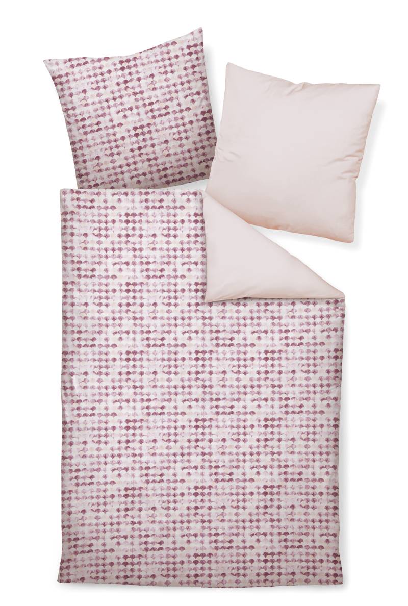 Janine Moments Mako-Satin Bettwäsche 200x200 Wende Muschel mauve rosa 98068-01 Janine Moments Mako-Satin Bettwäsche 200x200 Wende Muschel mauve rosa 98068-01 von Janine Design GmbH