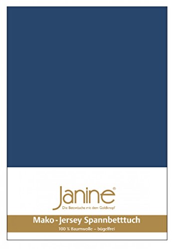 Janine Spannbettlaken Mako Feinjersey Classic Jersey 5007, Größe:140 x 200-160 x 200 cm, Farbe:Marine 82 Janine Spannbettlaken Mako Feinjersey Classic Jersey 5007, Größe:140 x 200-160 x 200 cm, Farbe:Marine 82 von Janine