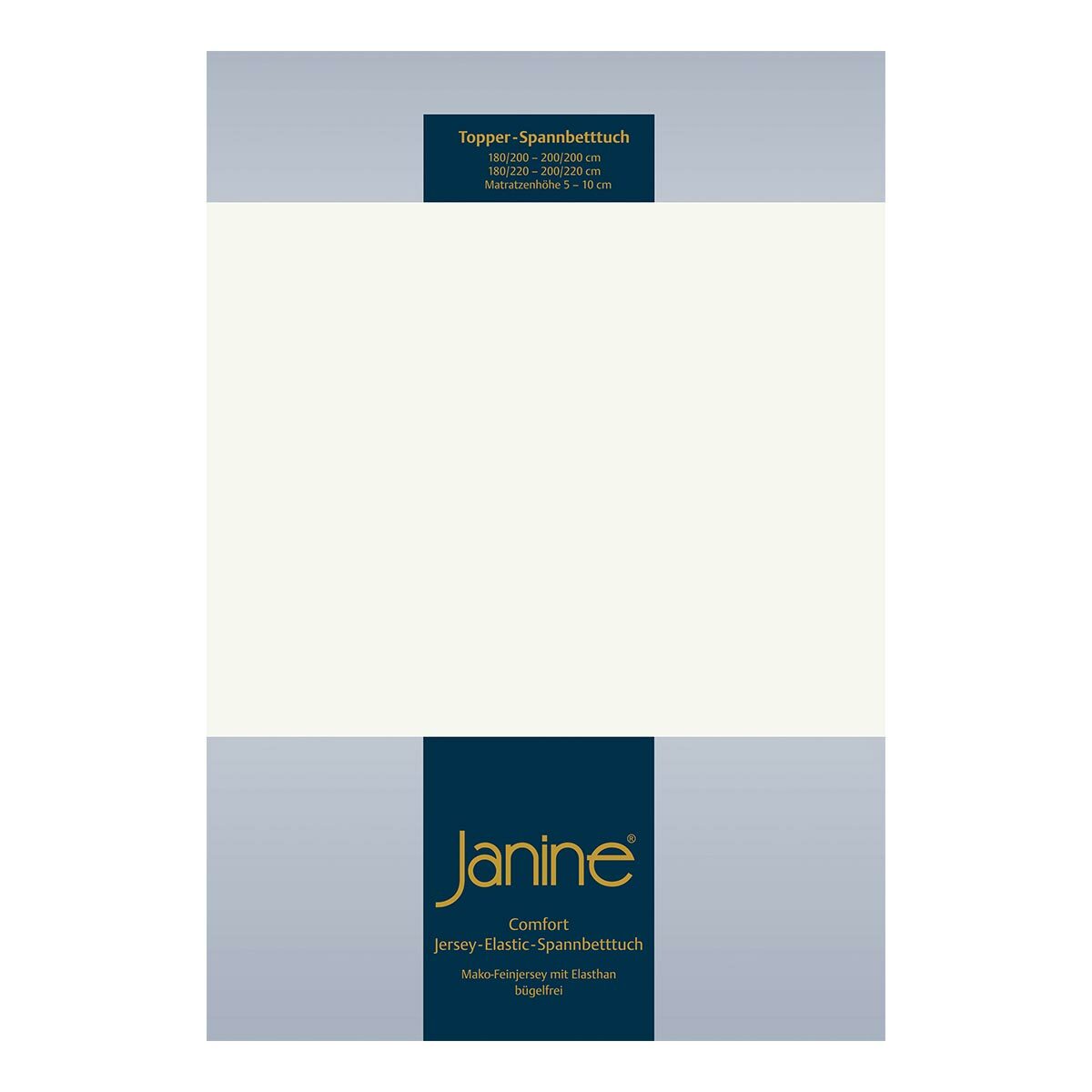 Janine Topper Comfort Jersey Spannbetttuch von Janine