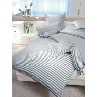 Janine Wendebettwäsche "modernclassic 3912 in Mako Satin Qualität, 100% Baumwolle, Bett- und Kopfkissenbezug mit Reißverschluss, Sommerbettwäsche, ganzjährig einsetzbar", (3 tlg.) von Janine