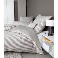 Janine Wendebettwäsche "modernclassic 3912 in Mako Satin Qualität, 100% Baumwolle, Bett- und Kopfkissenbezug mit Reißverschluss, Sommerbettwäsche, ganzjährig einsetzbar", (3 tlg.) von Janine