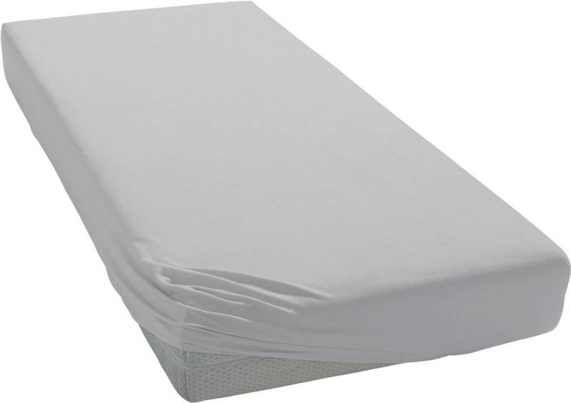 Janine Spannbettlaken ELASTIC 5002, Jersey-Elasthan, Gummizug: rundum, (1 Stück), für Matratzen bis 35 cm Höhe, 95% Baumwolle, hochwertig, langlebig von Janine