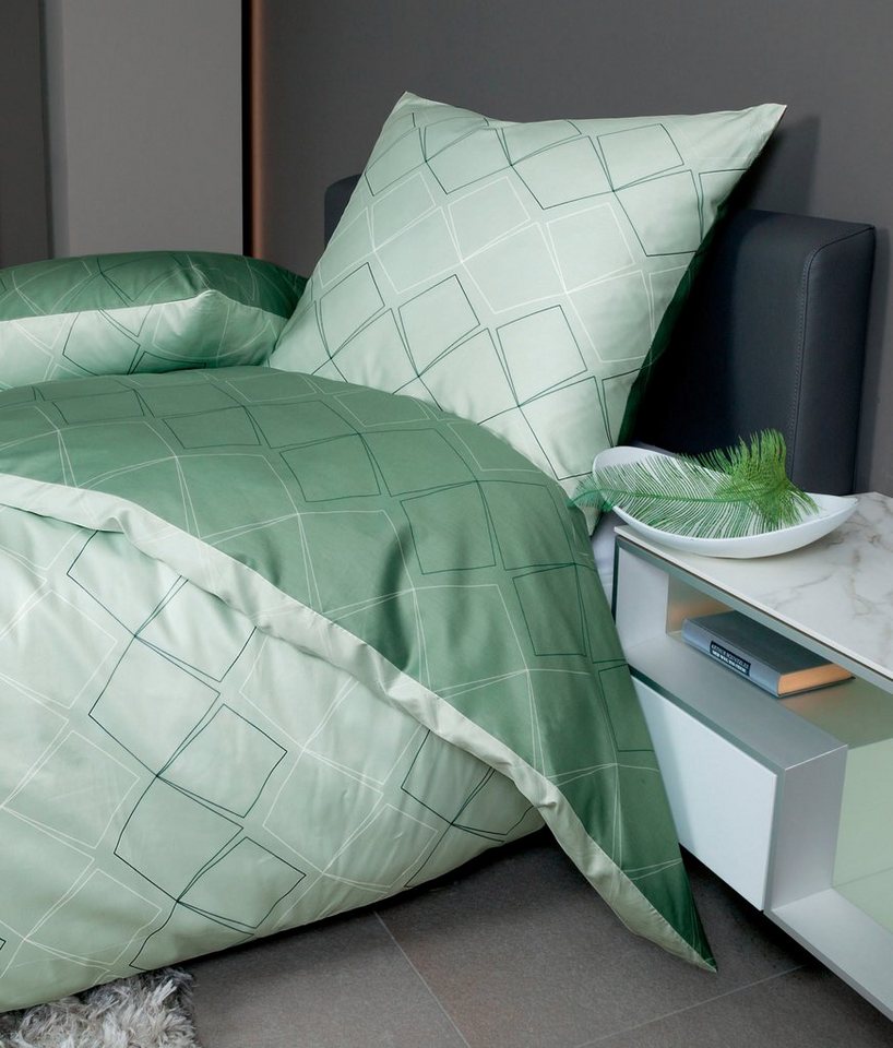 Satin-Bettwäsche und andere Bettwäsche von JANINE. Online kaufen bei Möbel  &
