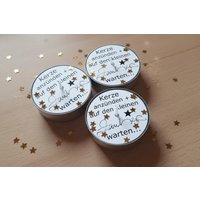 Teelichter Mit Botschaft Schön Verpackt von JaninesFadenzauber