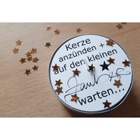 xl Teelicht Mit Botschaft xl Teelicht Mit Botschaft von JaninesFadenzauber