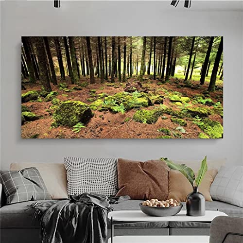 Diamant Painting Bilder Waldlandschaft Diamond Painting Set Full Groß,5D Diamond Painting Bilder,Diamond Painting Kinder,DIY Malen Nach Zahlen Diamant Malerei,Daiments Painting,Wall Decor (30x60cm) von Janktie