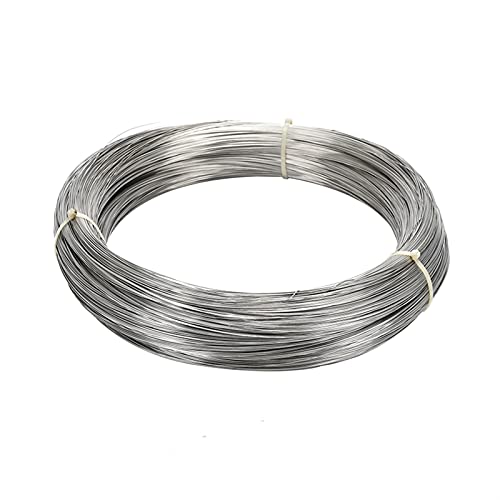 Drahtseil, Stahlseil 50 / 100m Edelstahldraht Einzelstrang Krawatte Weiche Draht 0,5 mm,8 1mm 1,2, 2mm, 3mm(0.4mm100meters) von Janmobrian