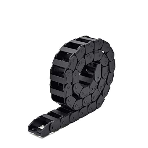 Janmobrian Schleppkette, Energiekette Kabelkette 18x25 18x37 15x30 15x20mm Bridge Type Non-of-Kunststoff-Towline-Getriebeschleppkette für Maschine(18mm,18x25mm) von Janmobrian