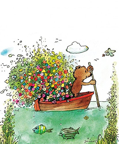 Janosch Poster/Kunstdruck Blumen-Fähre 48 x 58 cm Janosch Poster/Kunstdruck Blumen-Fähre 48 x 58 cm von Janosch