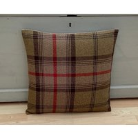 Isles Collection Skye Hunter Tartan Plaid Tweed Karo Country Kissenbezug/Scheinkissenbezug von Janscosycushions