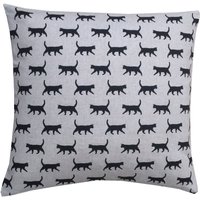 Schwarze Katze Kissenbezug/Kissenbezug, Geschenkideen von Janscosycushions