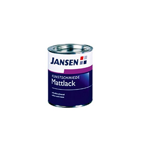 JANSEN Kunstschmiede-Mattlack 2,5l anthrazit mit Eisenglimmer von Jansen