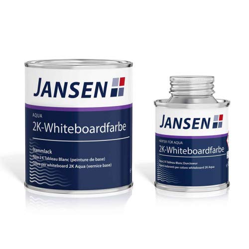 Jansen Aqua 2K Whiteboardfarbe von Jansen | Maler Spezialprodukte