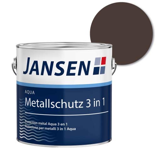 Jansen Aqua Metallschutz 3in1 (Altkupfer) 2,5l von Jansen | Maler Spezialprodukte