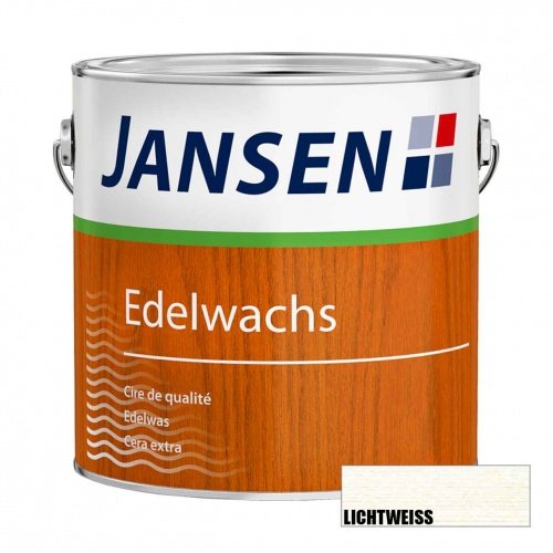 Jansen Edelwachs lichtweiss 2,5l | Holzwachs von Jansen | Maler Spezialprodukte