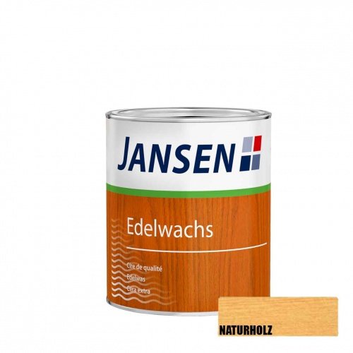 Jansen Edelwachs naturholz 0,75l | Holzwachs von Jansen | Maler Spezialprodukte