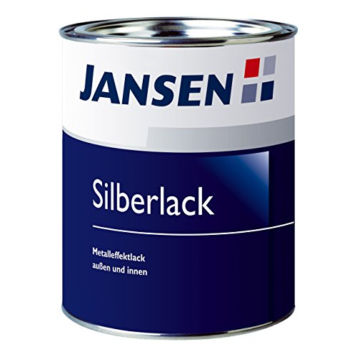 JANSEN Silberlack 2,5l rostschützender Effektlack hitzbeständig von Jansen