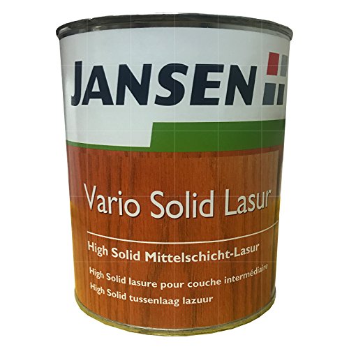 JANSEN VARIO SOLID LASUR - 0.75 LTR (EICHE HELL) von Jansen