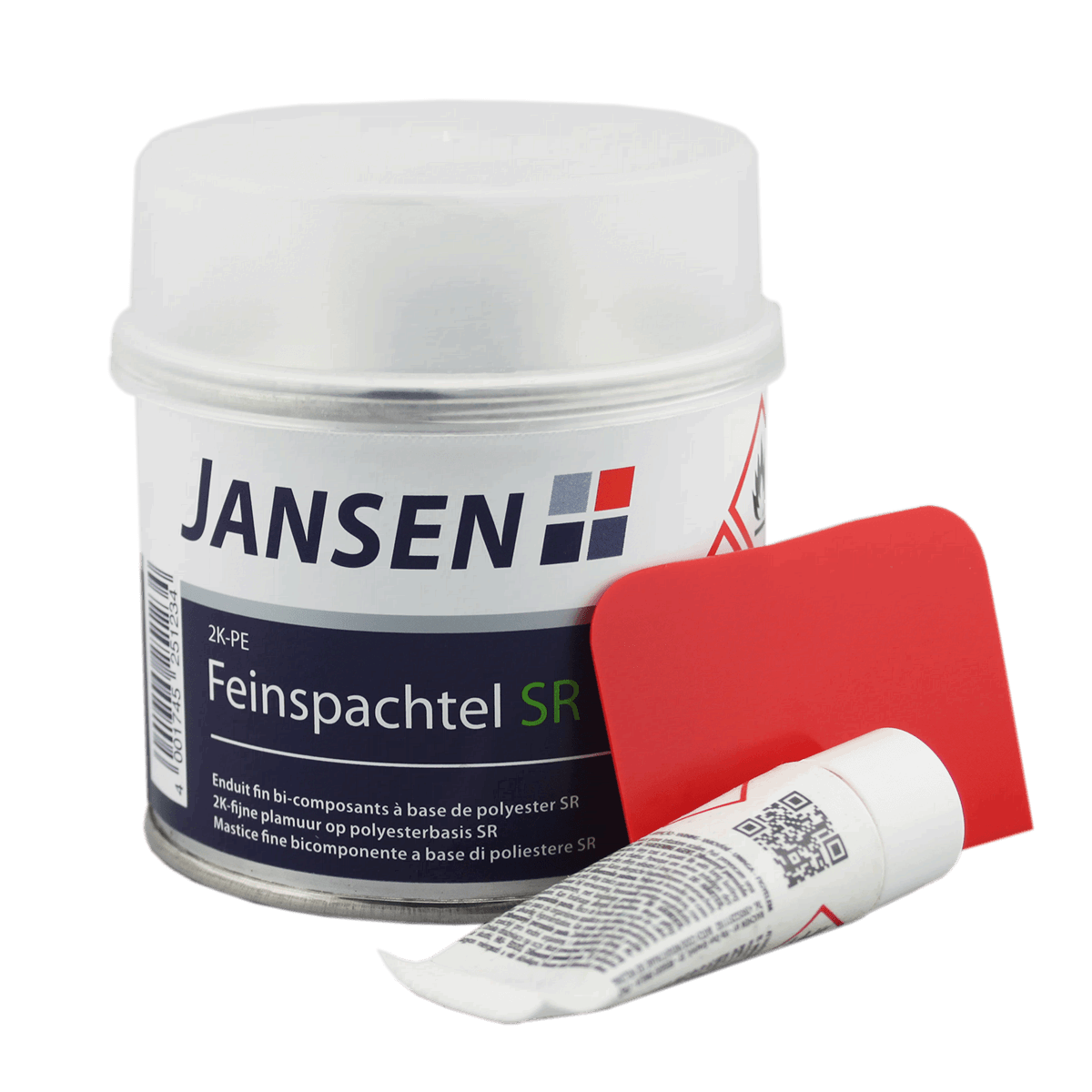 Jansen 2K-PE-Feinspachtel SR mit Härter von Jansen