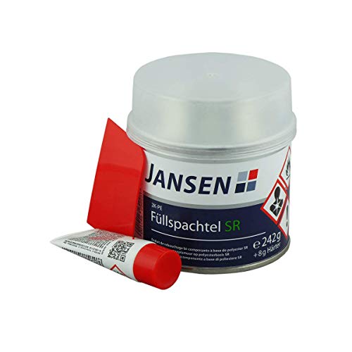 Jansen 2K-PE-Füllspachtel SR 250g - 2-Komponenten Polyesterspachtel von Jansen