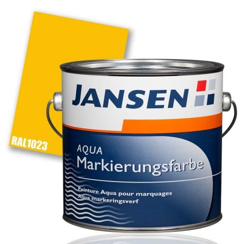 Jansen Aqua Markierungsfarbe gelb ca. RAL 1023 2,5l Jansen Aqua Markierungsfarbe gelb ca. RAL 1023 2,5l von Jansen