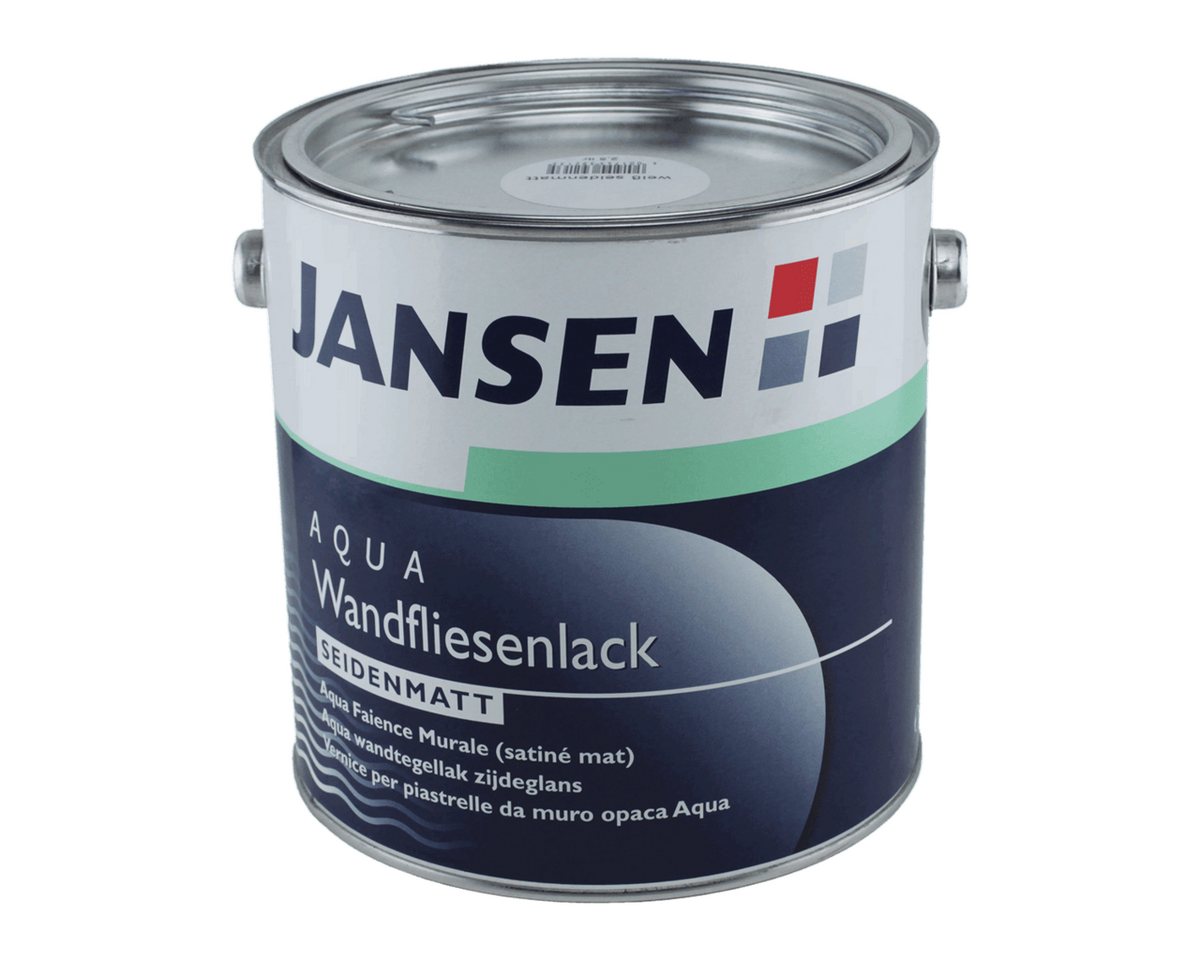 Jansen Glättekelle Jansen Aqua Wandfliesenlack seidenmatt 2,5 Liter von Jansen