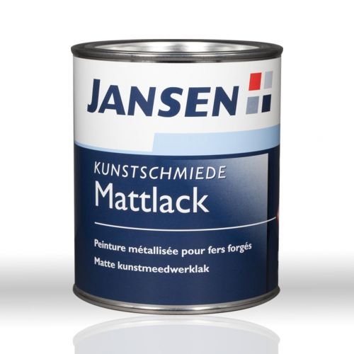 Jansen Kunstschmiede-Mattlack schwarz 2,5l von Jansen