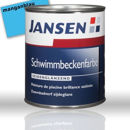 Jansen Schwimmbeckenfarbe manganblau 10l von Jansen