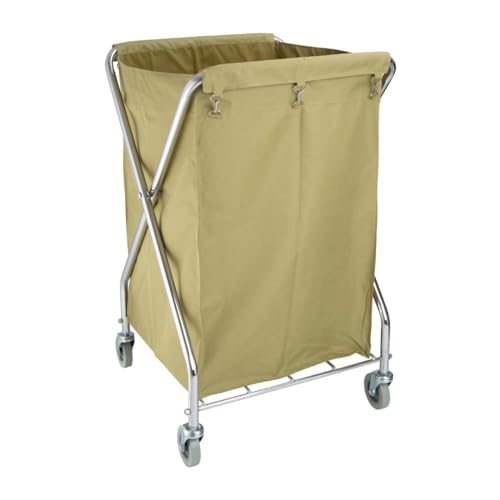 Jantex Servo-X Wäschewagen 220 Liter, klappbarer Hotel-Schmutzwäsche-Wagen, Schmutzwäsche-Wagen, Abmessungen: 985(H) x 620(B) x 620(T)mm, Stoffbeutel lässt sich vom Rahmen lösen, 4 Lenkrollen | L616 Jantex Servo-X Wäschewagen 220 Liter, klappbarer Hotel-Schmutzwäsche-Wagen, Schmutzwäsche-Wagen, Abmessungen: 985(H) x 620(B) x 620(T)mm, Stoffbeutel lässt sich vom Rahmen lösen, 4 Lenkrollen | L616 von JANTEX