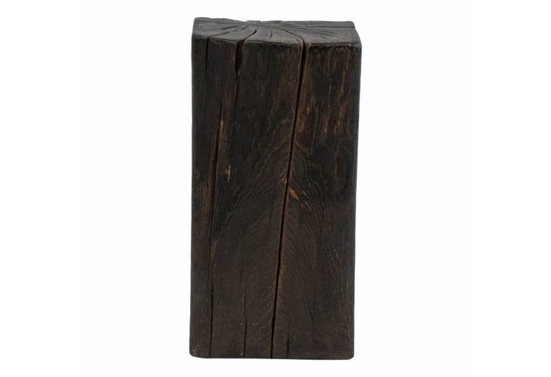 Janua Sitzhocker Hocker SK 02 Schwarz Eiche Geköhlt Natur Geölt von Janua