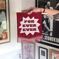 For Ever Ever, Hochzeitsbanner, Alternative Hochzeit, Beschilderung Für Hochzeiten, Samtbanner, Moderne Eventbeschilderung, Stoffbeschilderung For Ever Ever, Hochzeitsbanner, Alternative Hochzeit, Beschilderung Für Hochzeiten, Samtbanner, Moderne Eventbeschilderung, Stoffbeschilderung von JanuaryBluesStudio