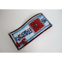 Crustacean Cove Fused Glasuhr Crustacean Cove Fused Glasuhr von JanuaryMayDesigns