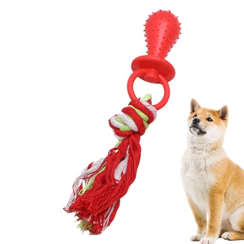 Janurium Hundeseil-Kauspielzeug - Mundpflege-Kauseil für Hunde,Weiches Hundespielzeug, zahnendes Haustierspielzeug, Welpenspielzeug in Lebensmittelqualität für Hunde, Welpen, zum Spielen von Janurium