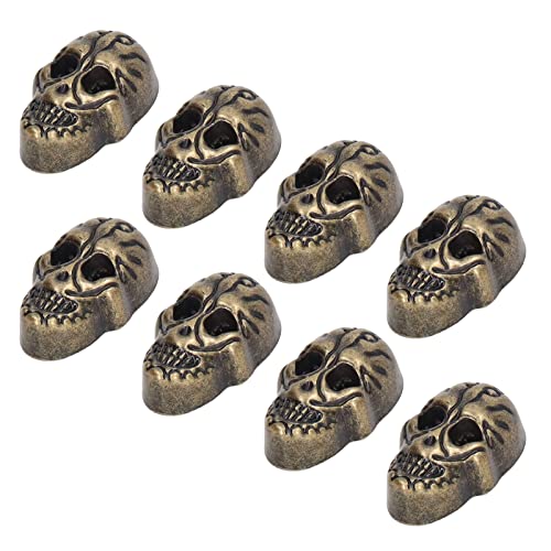 Janzoom Ghost Skull Rivet, Skull Rivets Single 25x16mm Zinklegierungs-Galvanisierungsprozess FüR Lederhandwerk (Bronze) von Janzoom