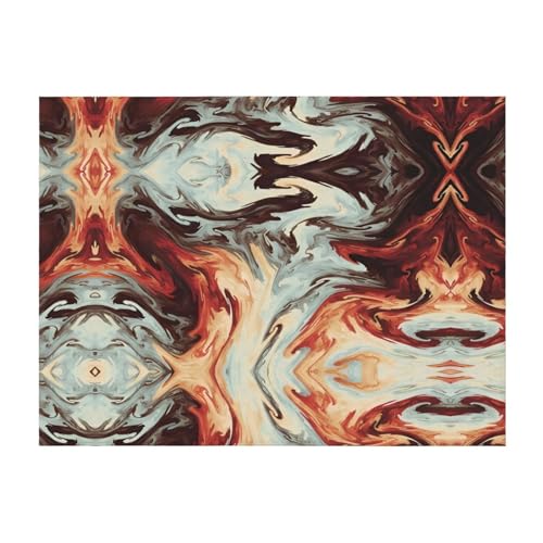 152,4 x 127 cm weiche, gemütliche Flanelldecke, Marmor-Mischgewebe, braun bedruckt, Überwurf für Bett, Sofa und Reisen, leicht, hypoallergen 152,4 x 127 cm weiche, gemütliche Flanelldecke, Marmor-Mischgewebe, braun bedruckt, Überwurf für Bett, Sofa und Reisen, leicht, hypoallergen von JaoXer