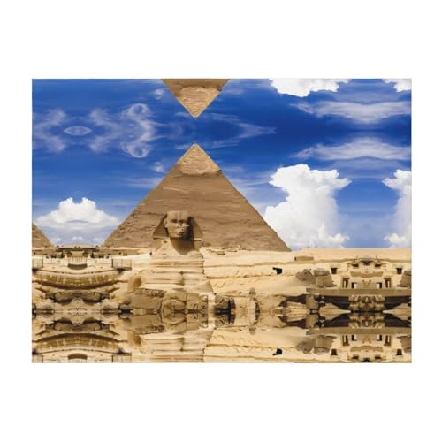 152,4 x 127 cm weiche, gemütliche Flanelldecke, Pyramiden von Ägypten, bedruckter Überwurf für Bett, Sofa und Reisen, leicht, hypoallergen 152,4 x 127 cm weiche, gemütliche Flanelldecke, Pyramiden von Ägypten, bedruckter Überwurf für Bett, Sofa und Reisen, leicht, hypoallergen von JaoXer