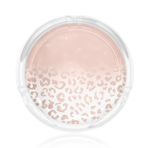 Aschenbecher aus Glas, rund, 8,4 cm – klarer Kristall, für Zuhause, Büro und Außenbereich Aschenbecher aus Glas, rund, 8,4 cm – klarer Kristall, für Zuhause, Büro und Außenbereich von JaoXer
