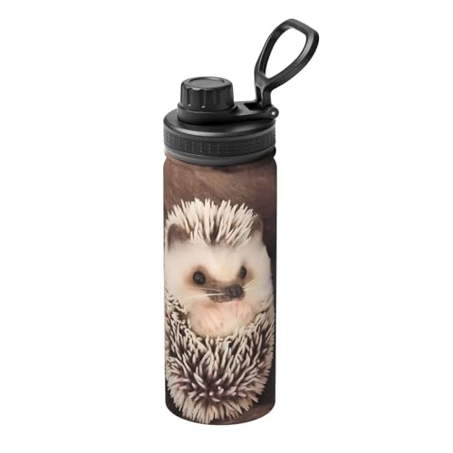 Baby Igel 510.3 g Sport Isolierter Wasserkocher - Doppelwandige Thermoskanne für heiße und kalte Getränke - Perfekt für Reisen, Camping von JaoXer