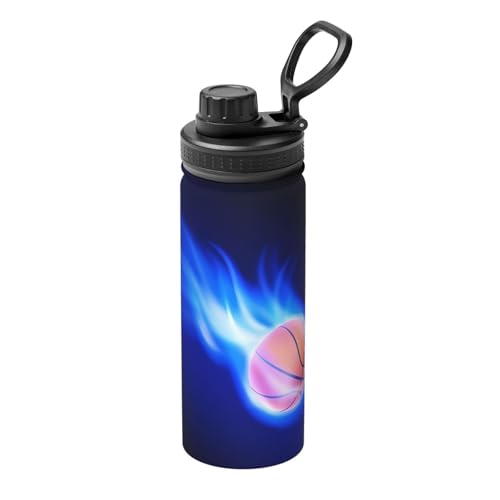 Basketball Ball 510.3 g Sport Isolierter Wasserkocher - Doppelwandige Thermoskanne für heiße und kalte Getränke - Perfekt für Reisen, Camping Basketball Ball 510.3 g Sport Isolierter Wasserkocher - Doppelwandige Thermoskanne für heiße und kalte Getränke - Perfekt für Reisen, Camping von JaoXer