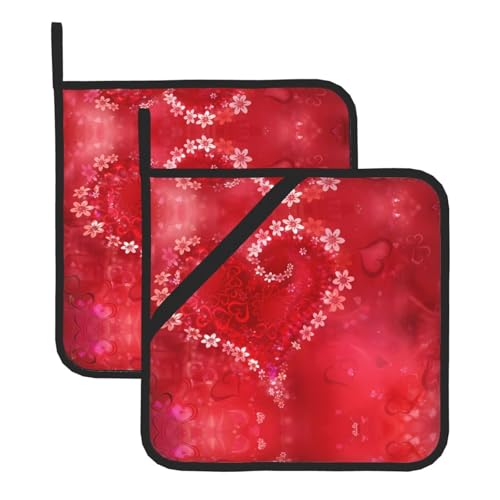 Blumentopfhalter-Sets für Küche und Grill, hitzebeständige Hotpads und Topflappen, perfekt zum Backen, Grillen Blumentopfhalter-Sets für Küche und Grill, hitzebeständige Hotpads und Topflappen, perfekt zum Backen, Grillen von JaoXer