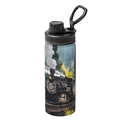Dampflok 510.3 g Sport Isolierter Wasserkocher - Doppelwandige Thermoskanne für heiße und kalte Getränke - Perfekt für Reisen, Camping Dampflok 510.3 g Sport Isolierter Wasserkocher - Doppelwandige Thermoskanne für heiße und kalte Getränke - Perfekt für Reisen, Camping von JaoXer
