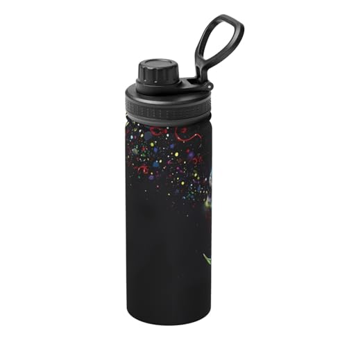 Dinosaurier-Isolierkessel, 530 ml, doppelwandige Thermoskanne für heiße und kalte Getränke, perfekt für Reisen, Camping Dinosaurier-Isolierkessel, 530 ml, doppelwandige Thermoskanne für heiße und kalte Getränke, perfekt für Reisen, Camping von JaoXer
