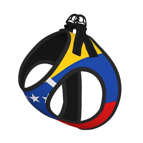 Große Haustier-Leine, Hundegeschirr, kleine Größe, Flagge von Venezuela, verstellbar, für Katzen und Hunde, perfekt für Spaziergänge im Freien Große Haustier-Leine, Hundegeschirr, kleine Größe, Flagge von Venezuela, verstellbar, für Katzen und Hunde, perfekt für Spaziergänge im Freien von JaoXer