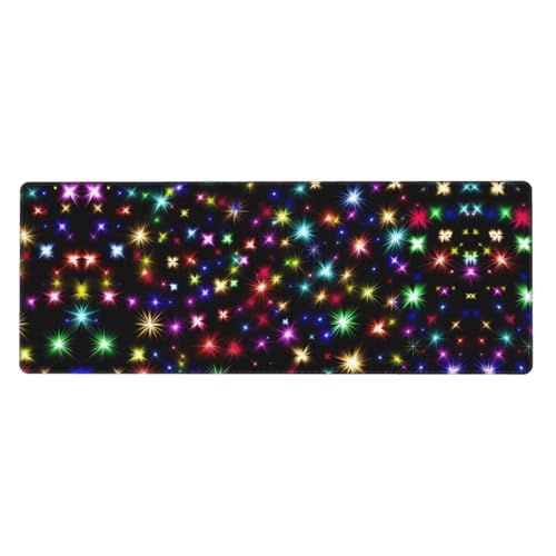 Großes, farbenfrohes Kunstdruck-Mauspad, 30 x 80 cm, Gaming-Schreibtischmatte, erweiterter Schutz für Zuhause, Büro, Computer Großes, farbenfrohes Kunstdruck-Mauspad, 30 x 80 cm, Gaming-Schreibtischmatte, erweiterter Schutz für Zuhause, Büro, Computer von JaoXer